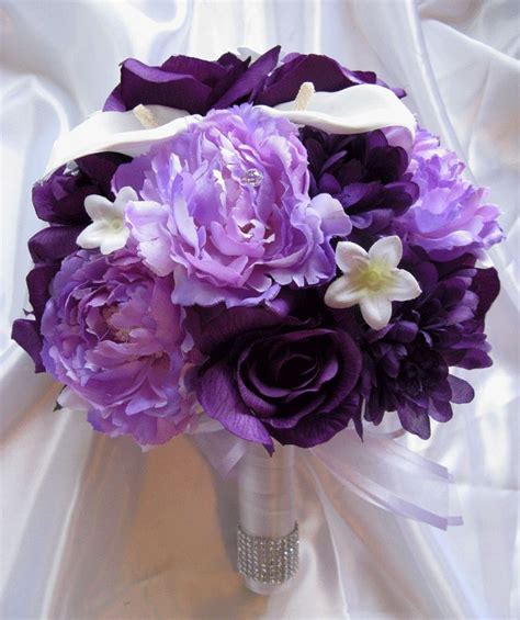 plum purple lavender calla lily purple wedding flowers