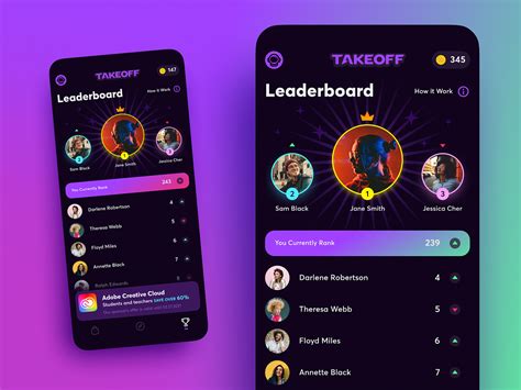 leaderboard designs themes templates  downloadable graphic