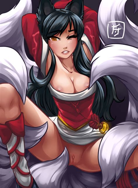 ahri not touching herself by dragonfu hentai foundry