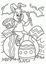Easter Coloring Pages Printable Kids Painting Sheets Printables Colouring Book Bunny Print Eggs Holidayvault Books Popular Choose Board Wuppsy sketch template
