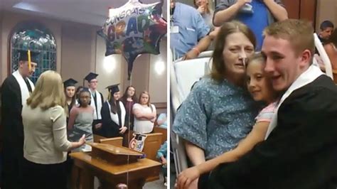 Terminally Ill Mother Stephanie Northcott Watches Son Graduate In