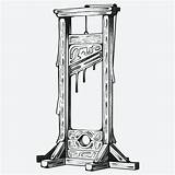 Guillotine Inkbox sketch template