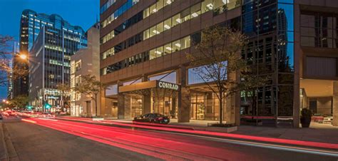 hotel review conrad chicago fit  miles