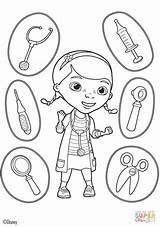 Doctor Coloring Tools Pages Getdrawings Mcstuffins sketch template