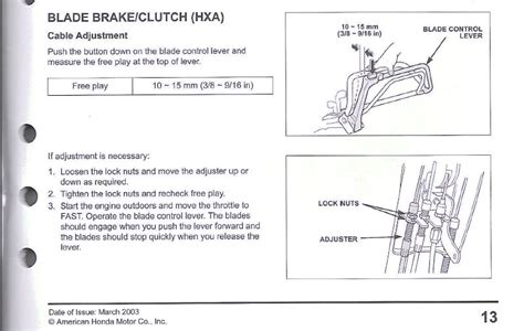 honda lawn mower model number hrxhxa  blade cable    connector