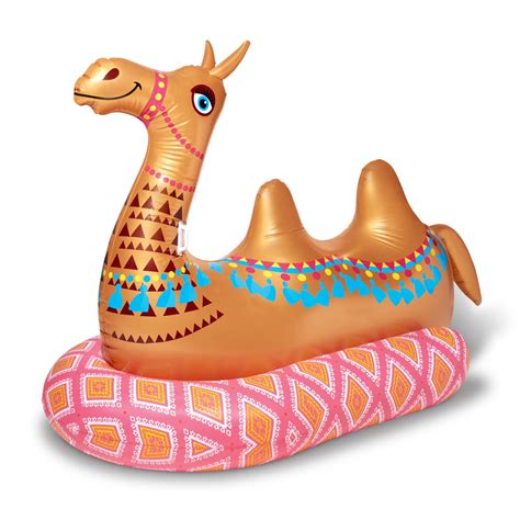play day mega inflatable ride on camel pool float best pool floats