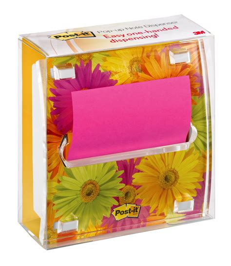 post  pop  notes dispenser       notes floral design walmartcom walmartcom