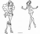 Winx Coloring Pages Club Printable Drawing Cool2bkids Getdrawings sketch template