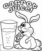 Coloring Bunny Rabbit Cartoon Pages Printable sketch template