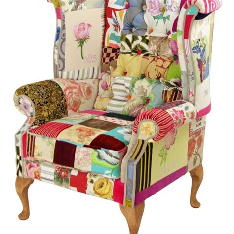 Gorgeous Handiwork By Patchwork Chairs Patchwork