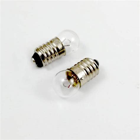 20x E10 2 5v 0 3a 0 75w Miniature Screw Base Light Bulb Lamp