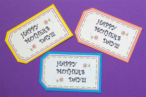 printable mothers day tags fun  functional blog