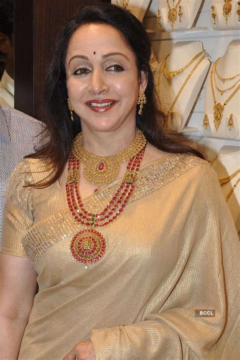 Bollywood S Yesteryear Actress Hema Malini During The Inauguration Of