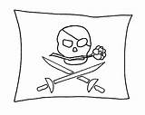 Pirati sketch template