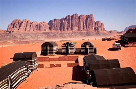 bedouin tent airbnb  wadi rum jordan
