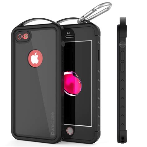 iphone  waterproof case punkcase alpine series black heavy duty  punkcase