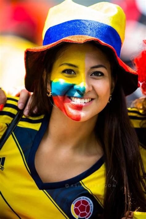colombia hot football fans football girls soccer fans