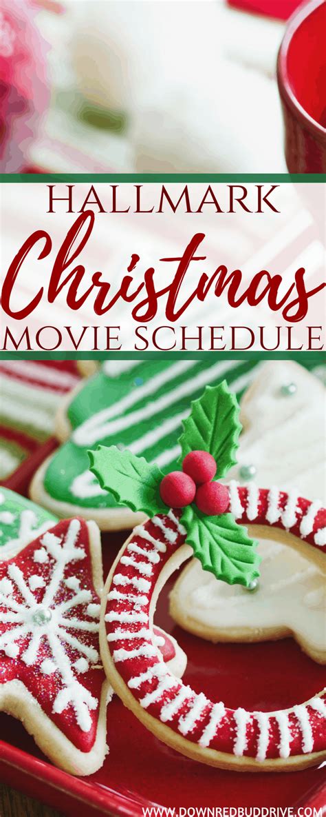 hallmark christmas movie schedule pinterest down redbud drive