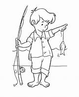 Fishing sketch template