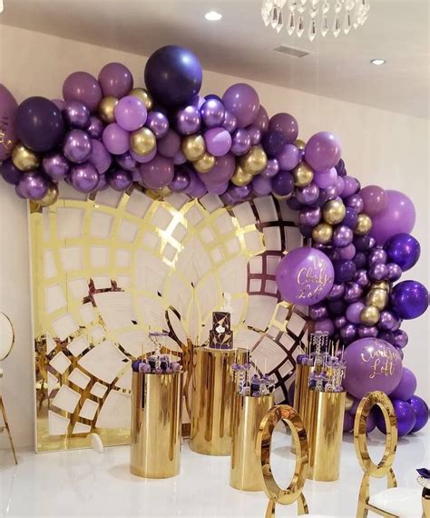 diff shades    color purple party decorations birthday balloon decorations birthday