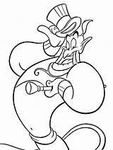 Aladdin Genie Colouring Ausmalbilder Clipartmag Pixar sketch template