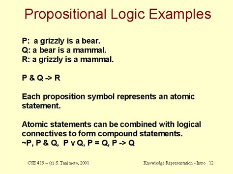propositional logic examples