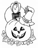 Pages Halloween Coloring Printable sketch template