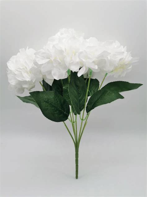 6 heads hydrangea bunch white more than 24pcs £1 80 each wholesale