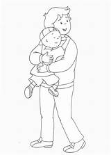 Caillou Coloring Pages Birthdayprintable sketch template