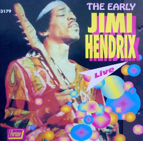 Jimi Hendrix The Early Jimi Hendrix Live Cd Discogs