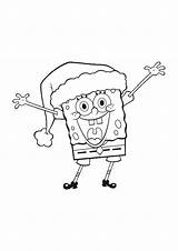 Christmas Coloring Spongebob Pages Patrick Bob Tree Make sketch template