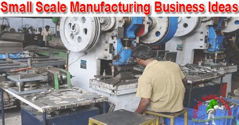 profitable small scale manufacturing business ideas