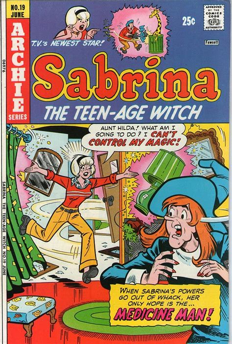 Sabrina The Teen Age Witch 19 Archie Comics 1974 Vfnm Ebay
