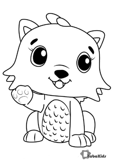 hatchimals kittycan coloring pages bubakidscom