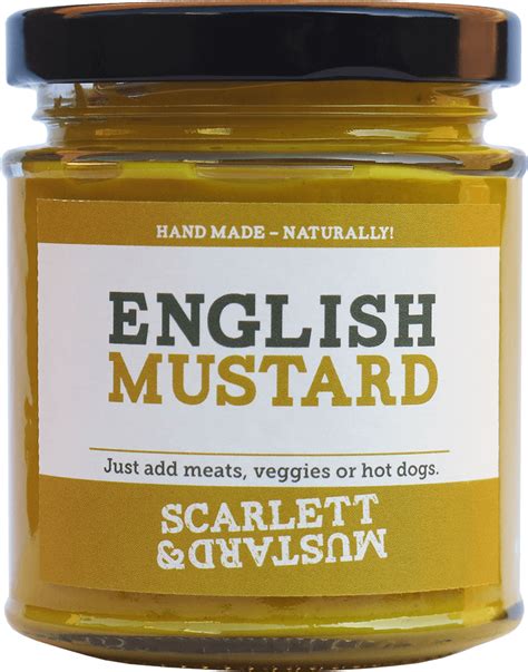 english mustard scarlett mustard