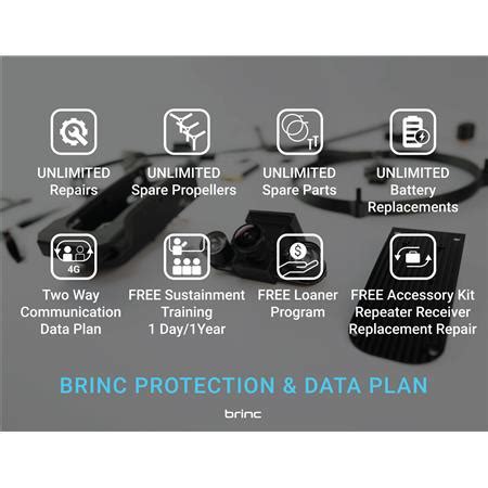 brinc drones  year protection  data plan bpp  adorama