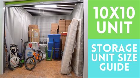 storage unit size guide  unit   pack  storage unit