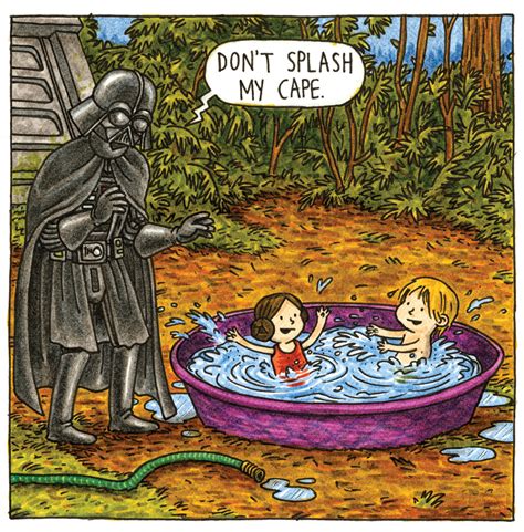 star wars vader s little princess imagines how the sith lord would