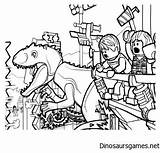 Lego Jurassic Dinosaur sketch template