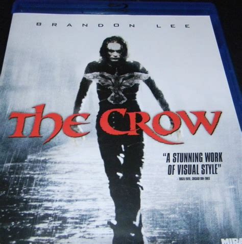 The Crow Blu Ray Starring Brandon Lee Ernie Hudson