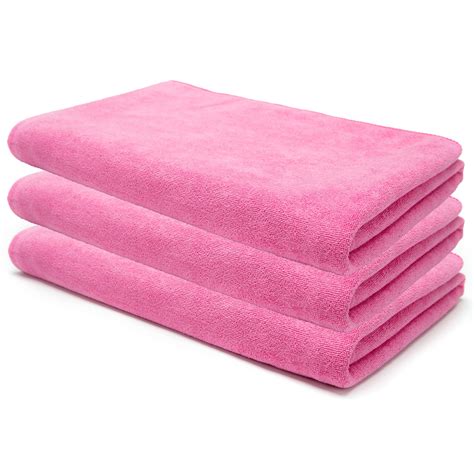 nk home  pieces microfiber towels bath towel sets extra absorbent fast drying multipurpose