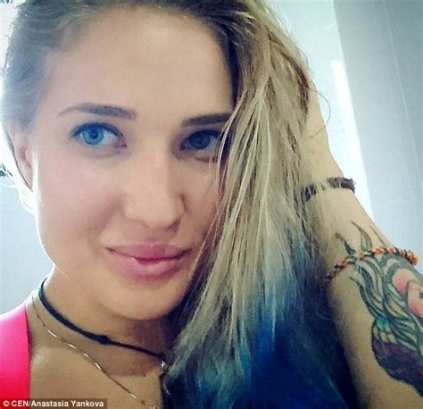 mma fighter anastasia yankova shocks fans with her post fight selfie daily mail online