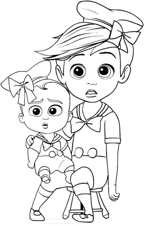 boss baby coloring pages coloring pages