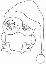 Sleep Owls sketch template