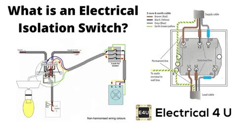 pole isolator switch wiring diagram wiring diagram  schematic
