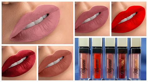new luxe matte liquid lipsticks long lasting waterproof and kissproof