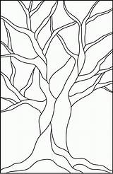 Tree Coloring Leaves Giving Pages Drawing Popular Getdrawings sketch template