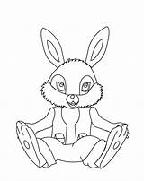 Pages Bunny Coloring Animals Index Print sketch template