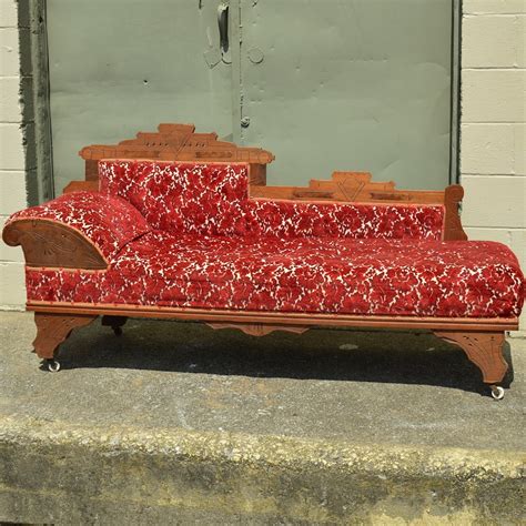 Antique Eastlake Fainting Couch Ebth