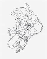 Goku Coloring Pages Ssj God Super Saiyan Blue Dbz Drawing sketch template